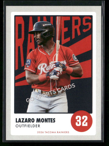2026 Tacoma Rainiers Lazaro Montes