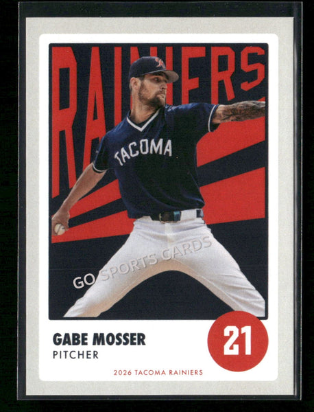 2026 Tacoma Rainiers Gabe Mosser