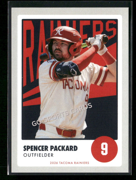 2026 Tacoma Rainiers Spencer Packard