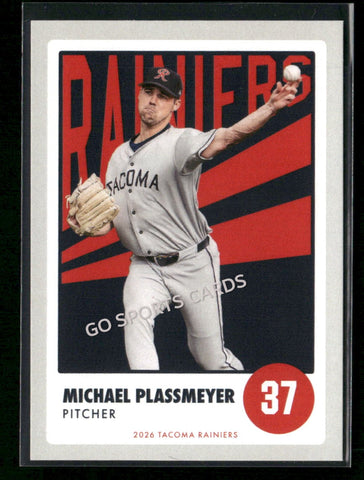 2026 Tacoma Rainiers Michael Plassmeyer