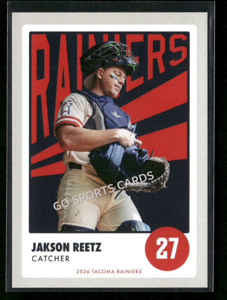 2026 Tacoma Rainiers Jakson Reetz