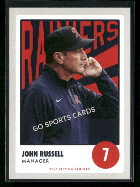2026 Tacoma Rainiers John Russell