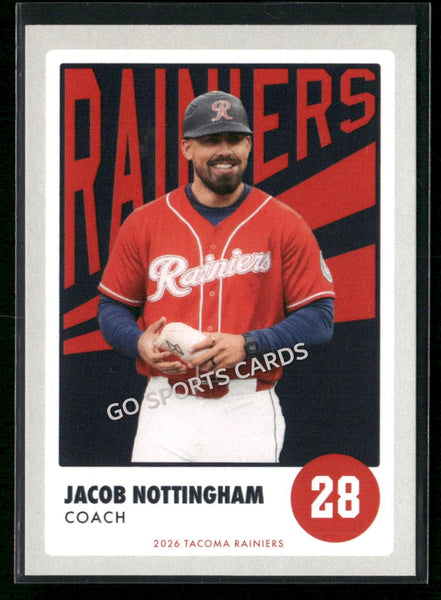 2026 Tacoma Rainiers Jacob Nottingham