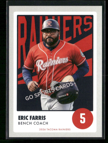 2026 Tacoma Rainiers Eric Farris