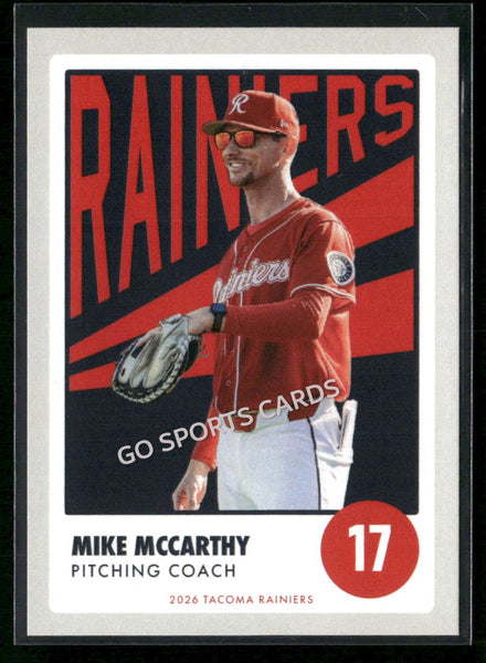2026 Tacoma Rainiers Mike McCarthy