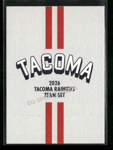 2026 Tacoma Rainiers Header Card