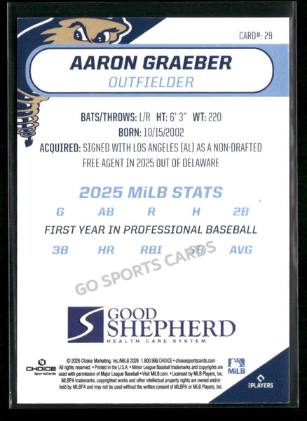 2026 Tri City Dust Devils Aaron Graeber