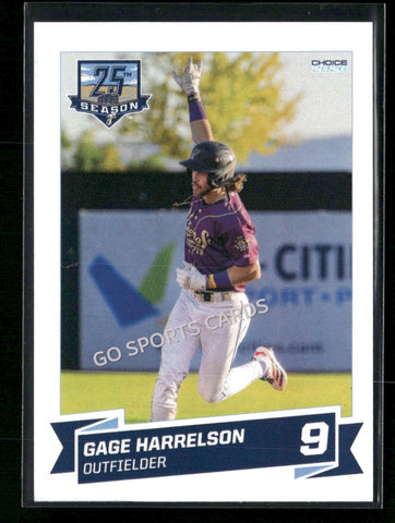 2026 Tri City Dust Devils Gage Harrelson