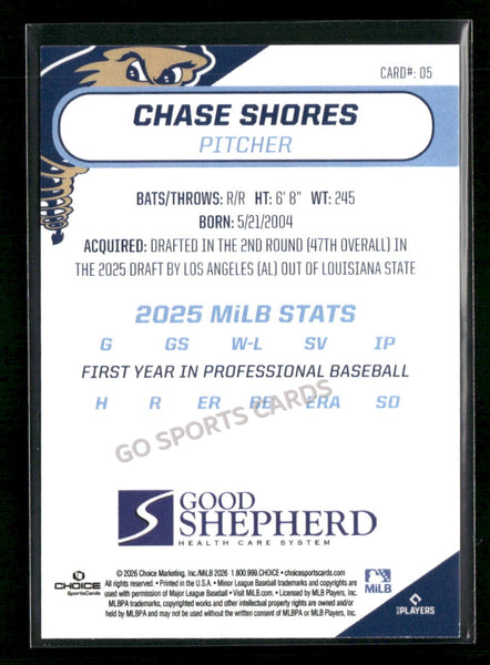 2026 Tri City Dust Devils Chase Shores
