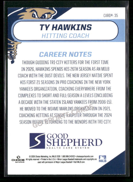2026 Tri City Dust Devils Ty Hawkins