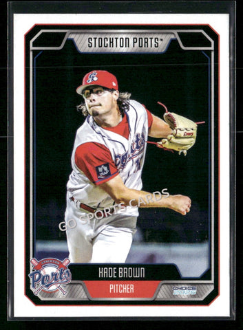 2026 Stockton Ports Kade Brown