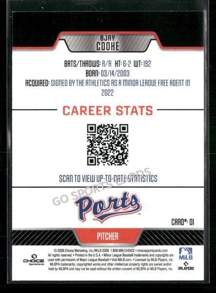 2026 Stockton Ports Bjay Cooke