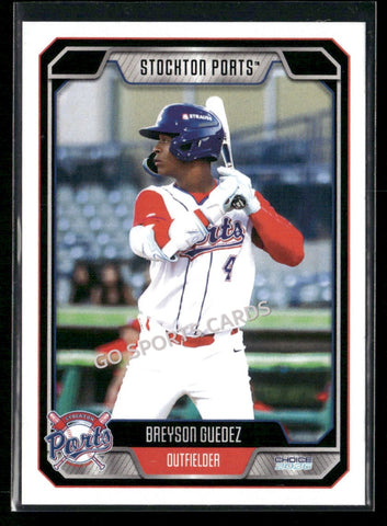 2026 Stockton Ports Breyson Guedez