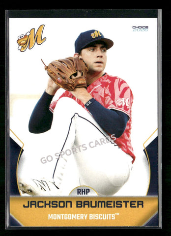 2026 Montgomery Biscuits Jackson Baumeister