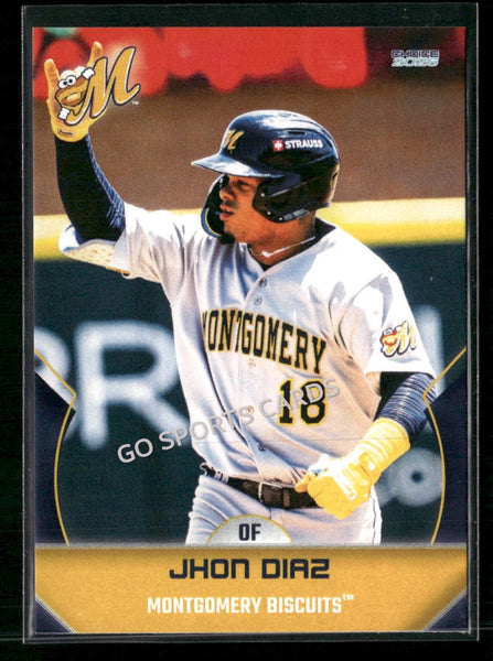 2026 Montgomery Biscuits Jhon Diaz