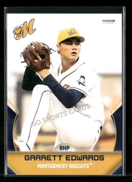 2026 Montgomery Biscuits Garrett Edwards