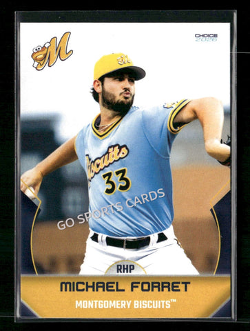 2026 Montgomery Biscuits Michael Forret