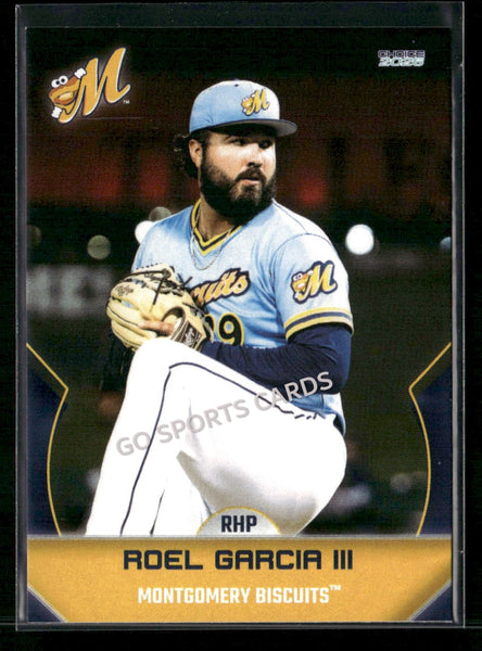 2026 Montgomery Biscuits Roel Garcia III