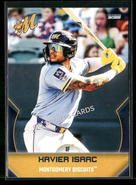 2026 Montgomery Biscuits Xavier Isaac