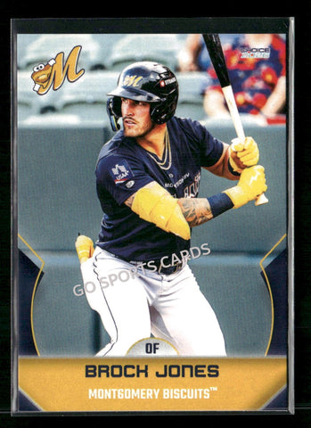 2026 Montgomery Biscuits Brock Jones