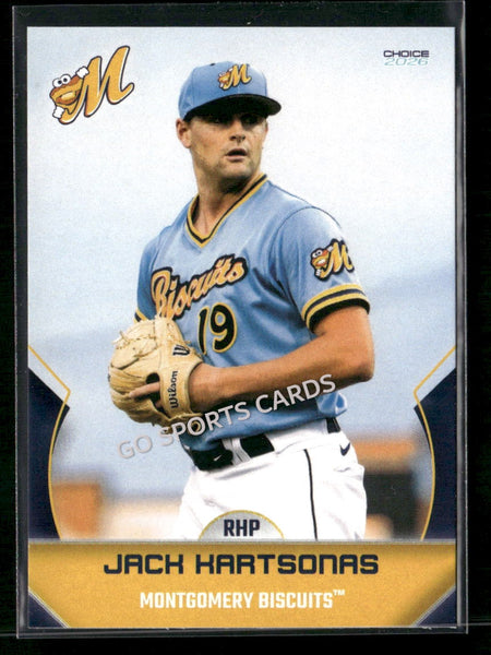 2026 Montgomery Biscuits Jack Kartsonas