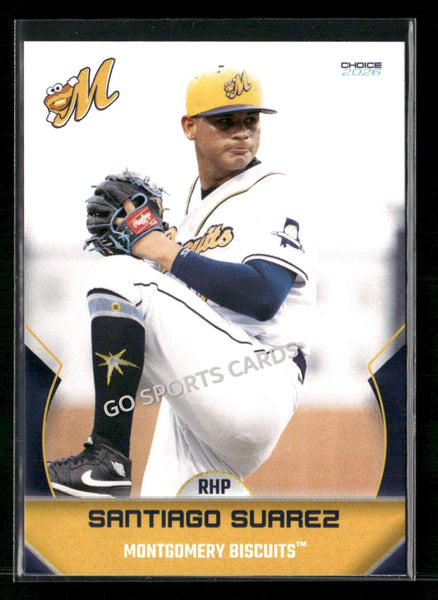 2026 Montgomery Biscuits Santiago Suarez