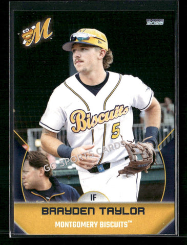 2026 Montgomery Biscuits Brayden Taylor