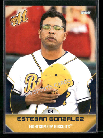 2026 Montgomery Biscuits Esteban Gonzalez