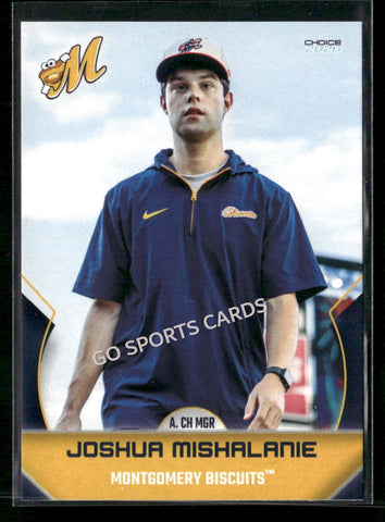 2026 Montgomery Biscuits Joshua Mishalanie