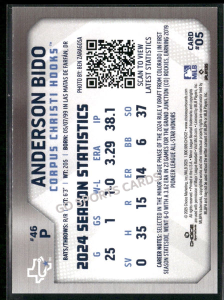 2025 Corpus Christi Hooks Anderson Bido