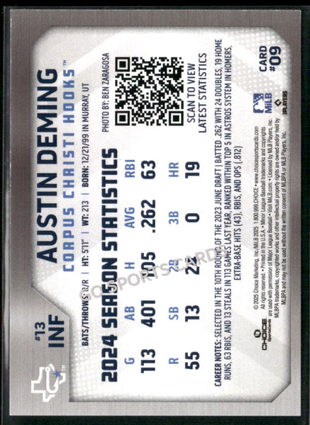 2025 Corpus Christi Hooks Austin Deming
