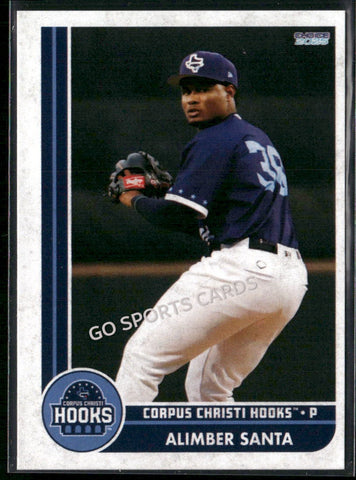 2025 Corpus Christi Hooks Alimber Santa