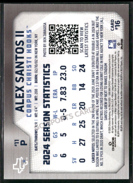 2025 Corpus Christi Hooks Alex Santos II