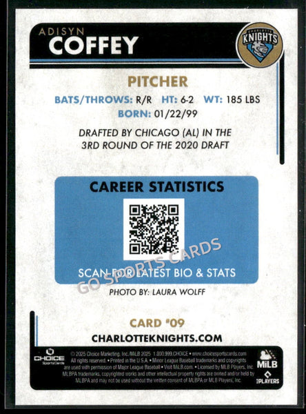 2025 Charlotte Knights Adisyn Coffey