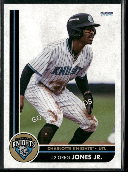 2025 Charlotte Knights Greg Jones Jr