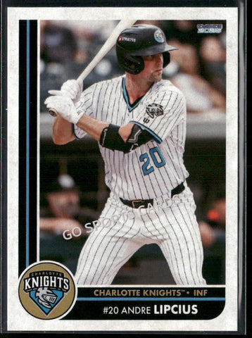 2025 Charlotte Knights Andre Lipcius