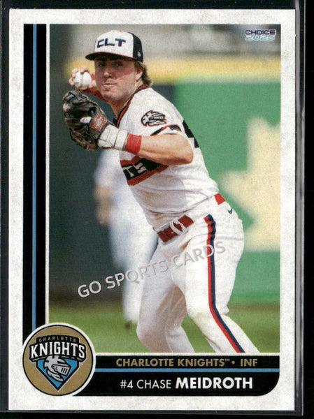 2025 Charlotte Knights Chase Meidroth