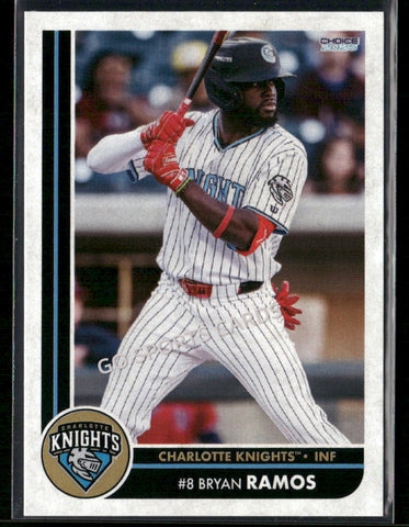 2025 Charlotte Knights Bryan Ramos