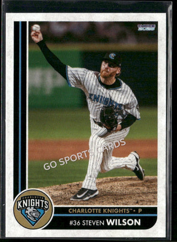 2025 Charlotte Knights Steven Wilson