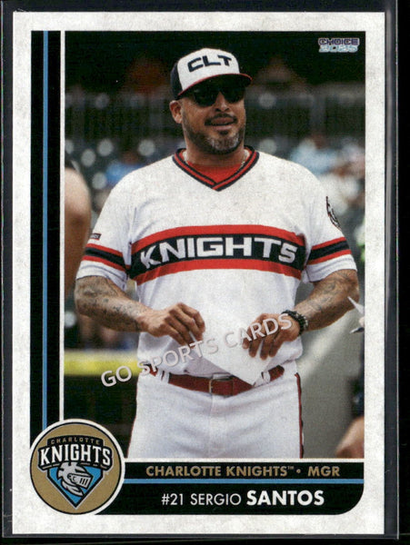 2025 Charlotte Knights Sergio Santos
