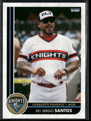 2025 Charlotte Knights Sergio Santos