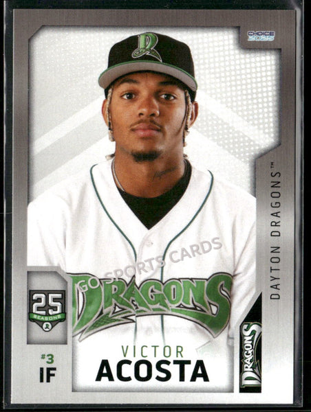2025 Dayton Dragons Victor Acosta