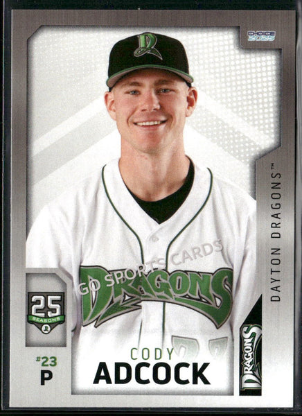 2025 Dayton Dragons Cody Adcock