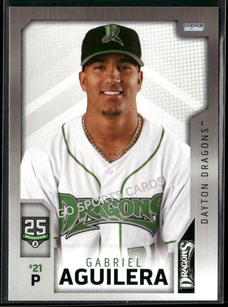 2025 Dayton Dragons Gabriel Aguilera