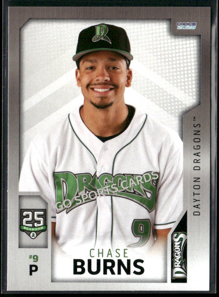 2025 Dayton Dragons Chase Burns