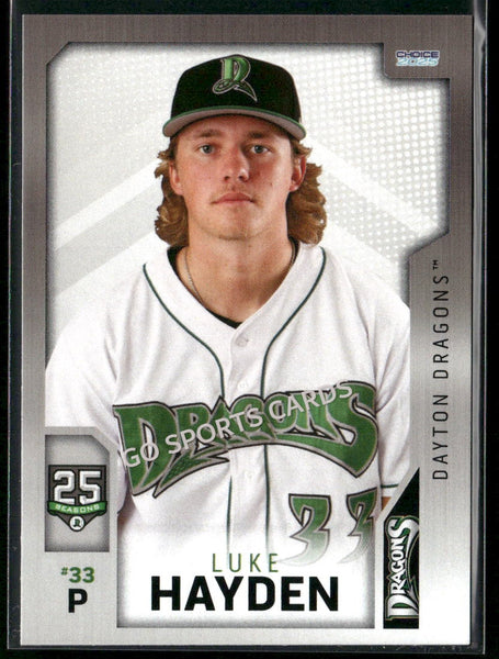 2025 Dayton Dragons Luke Hayden