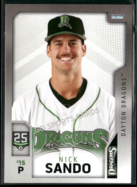 2025 Dayton Dragons Nick Sando