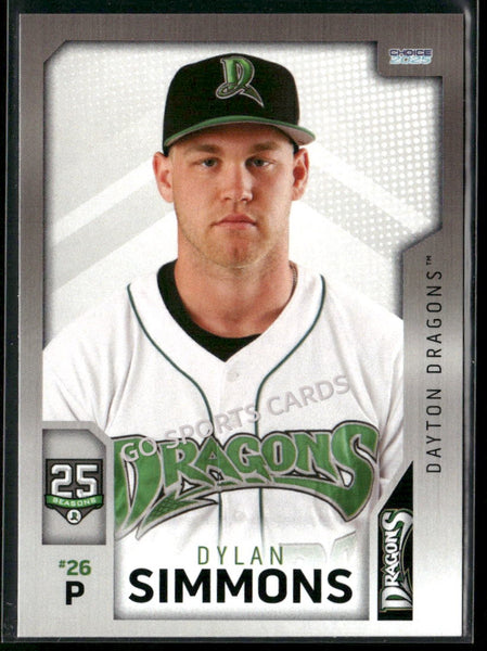 2025 Dayton Dragons Dylan Simmons