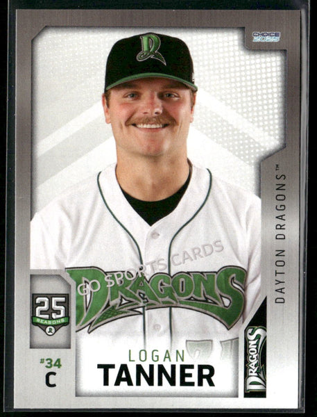 2025 Dayton Dragons Logan Tanner