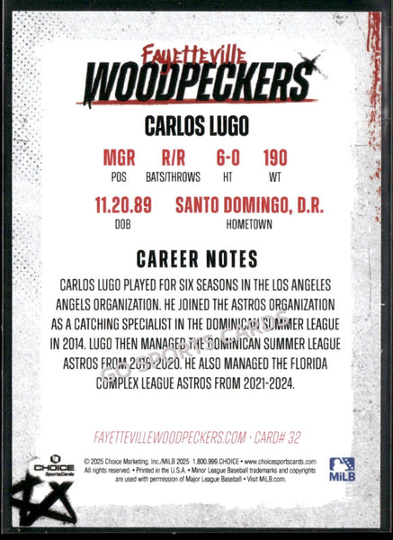 2025 Fayetteville Woodpeckers Carlos Lugo